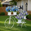 Picture of 6pcs Butterfly Artificial Flowers Outdoor Plastic Flower Decorations Butterfly Bouquet for Home, Hotel, Office, Wedding, Party Garden, Porch, Cottage Decoration, Yard, Window Frame Decor