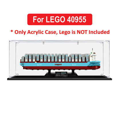 Picture of Acrylic Display Case for LEGO 40955 Icons Maersk Dual-Fuel Container Vessel