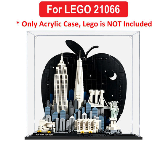 Picture of Acrylic Display Case for LEGO 21066 Architecture New York City The Big Apple