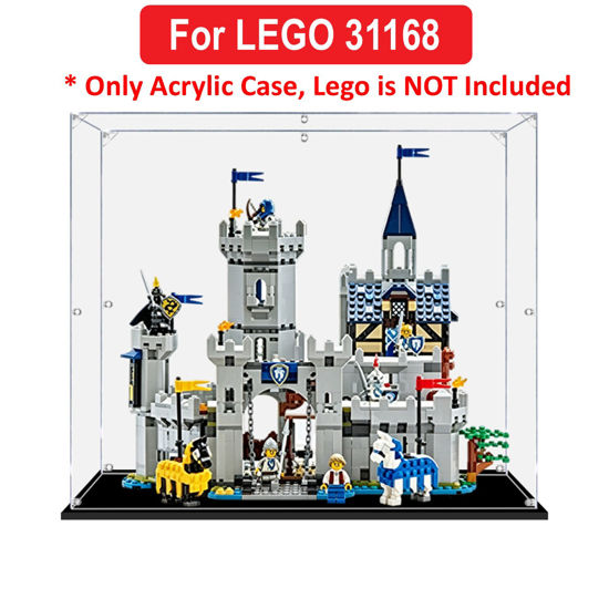 Picture of Acrylic Display Case for LEGO 31168 Creator 3-in-1 Medieval Horse Knight Castle