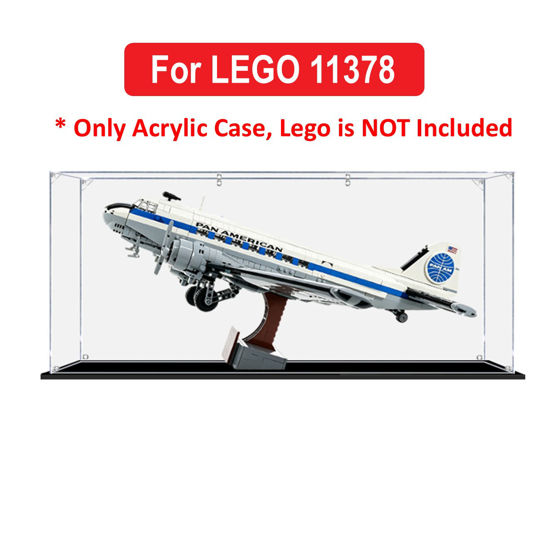 Picture of Acrylic Display Case for LEGO 11378 Icons Douglas DC-3 PAN AM Airliner